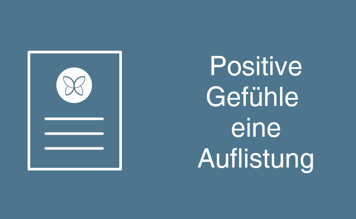 Positive Gefühle